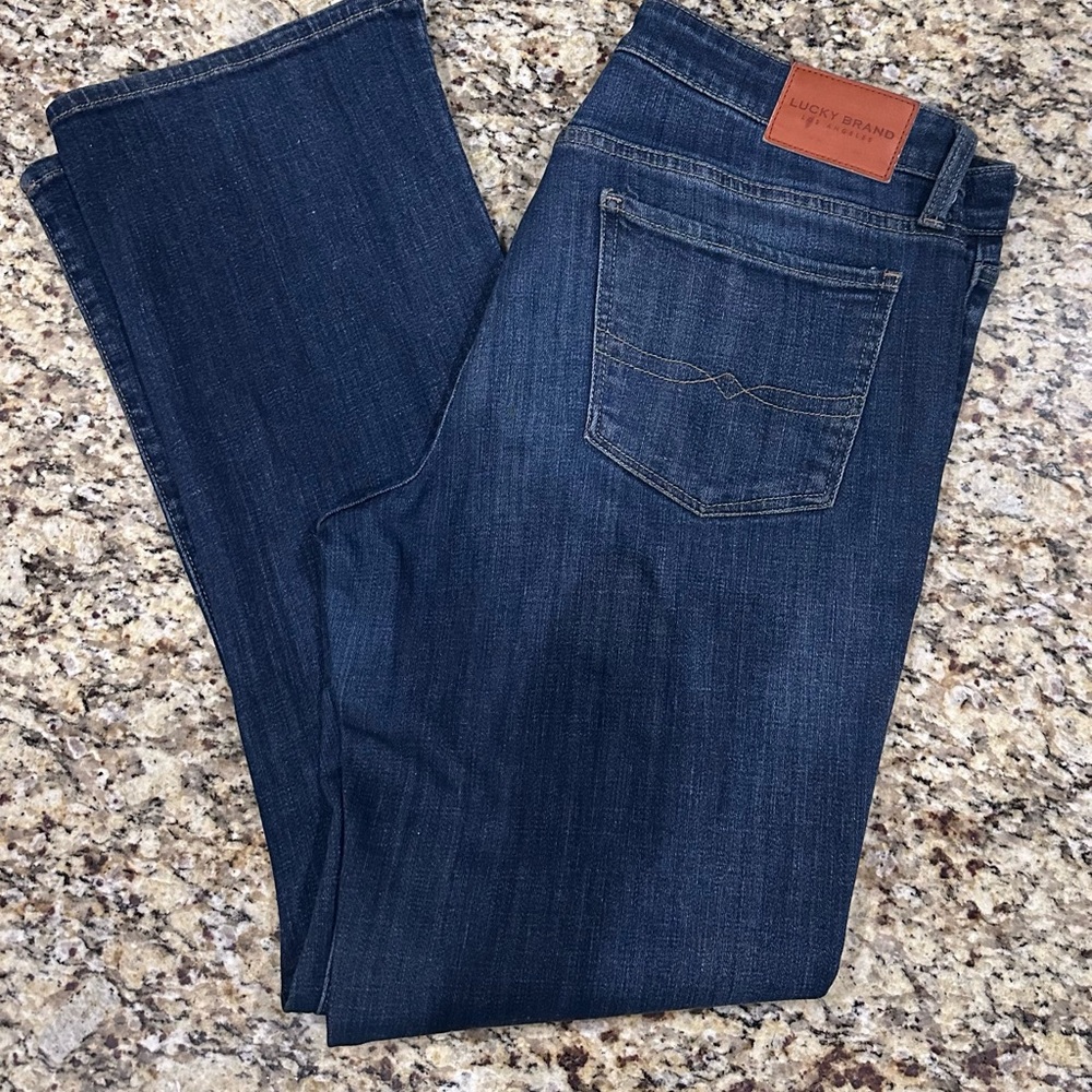 Lucky Brand Sweet Boot Dark Washed 14/32